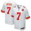 Harrison Butker Kansas City Chiefs White Game Stitched Jersey