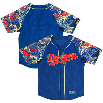 LA Dodgers Blank 2024 Japanese Heritage Graphic Jersey