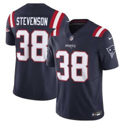 Rhamondre Stevenson New England Patriots Vapor F.U.S.E Limited Stitched Jersey - Navy