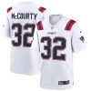 Devin McCourty New England Patriots White Game Stitched Jersey