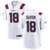 Matthew Slater New England Patriots Game Stitched Jersey - White