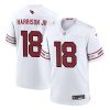 Marvin Harrison Jr. 18 Arizona Cardinals White Game Jersey - All Stitched