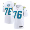 Joe Alt 76 Los Angeles Chargers Stitched Jersey - White