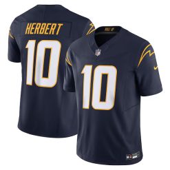 Justin Herbert Los Angeles Chargers Navy Vapor F.U.S.E Limited Jersey - All Stitched