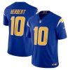 Justin Herbert Los Angeles Chargers Stitched Vapor F.U.S.E Limited Jersey - Royal