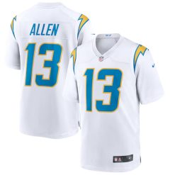 Keenan Allen 13 Los Angeles Chargers Stitched Jersey - White