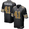 Alvin Kamara New Orleans Saints Black Alternate Game Jersey - All Stitched