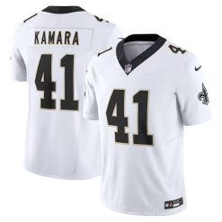 Alvin Kamara New Orleans Saints White Vapor F.U.S.E Limited Jersey - All Stitched