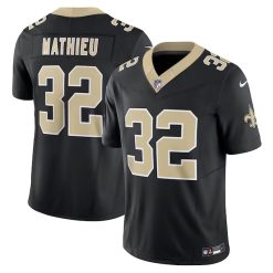 Tyrann Mathieu New Orleans Saints Black Vapor F.U.S.E Limited Jersey - All Stitched