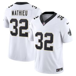 Tyrann Mathieu New Orleans Saints White Vapor F.U.S.E Limited Jersey - All Stitched