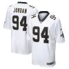 Cam Jordan New Orleans Saints White Game Jersey - All Stitched