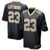 Marshon Lattimore New Orleans Saints Black Game Jersey - All Stitched
