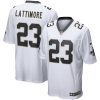 Marshon Lattimore New Orleans Saints White Game Jersey - All Stitched