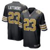 Marshon Lattimore New Orleans Saints Black Alternate Game Jersey - All Stitched