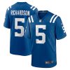 Anthony Richardson Indianapolis Colts Royal Game Jersey - All Stitched