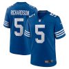 Anthony Richardson Indianapolis Colts Royal Alternate Game Jersey - All Stitched