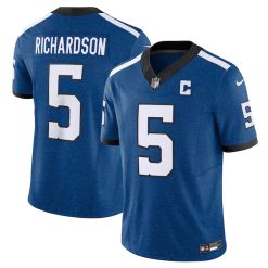 Anthony Richardson Indianapolis Colts Royal Vapor F.U.S.E Limited Jersey - All Stitched