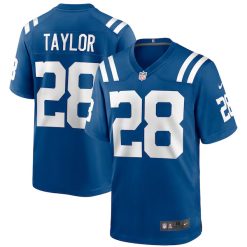 Jonathan Taylor Indianapolis Colts Royal Game Jersey - All Stitched
