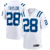 Jonathan Taylor Indianapolis Colts White Game Jersey - All Stitched