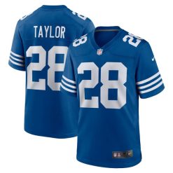 Jonathan Taylor Indianapolis Colts Royal Alternate Game Jersey - All Stitched