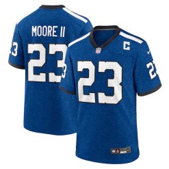 Kenny Moore II Indianapolis Colts Royal Indiana Nights Jersey - All Stitched