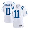 Michael Pittman Jr Indianapolis Colts White Game Jersey - All Stitched