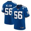 Quenton Nelson Indianapolis Colts Royal Indiana Nights Jersey - All Stitched