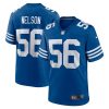 Quenton Nelson Indianapolis Colts Royal Alternate Game Jersey - All Stitched