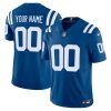 Custom Indianapolis Colts Royal Blue Vapor F.U.S.E Limited Jersey - All Stitched