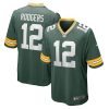 Aaron Rodgers Green Bay Packers Game Jersey - Green