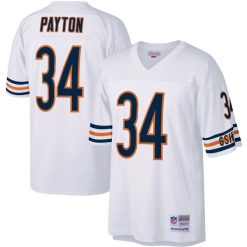 Walter Payton Chicago Bears Legacy White Jersey - All Stitched