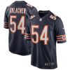 Brian Urlacher Chicago Bears Navy Game Jersey - All Stitched