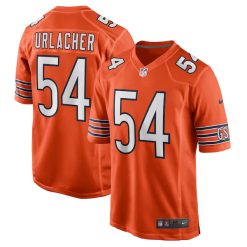 Brian Urlacher Chicago Bears Orange Game Jersey - All Stitched