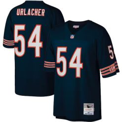 Brian Urlacher Chicago Bears Legacy Stitched Jersey - Navy