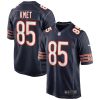 Cole Kmet Chicago Bears Navy Game Jersey - All Stitched