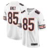 Cole Kmet Chicago Bears White Game Jersey - All Stitched