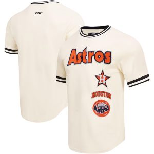 Houston Astros Cream Cooperstown Retro Classic Stitched Jersey