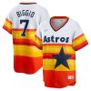 Craig Biggio Houston Astros Rainbow Cooperstown Jersey - All Stitched