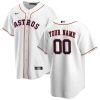 Custom Houston Astros White Home Game Jersey - All Stitched