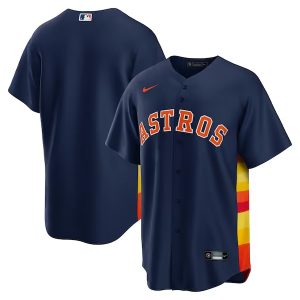 Houston Astros Alternate Game Stitched Jersey - Navy