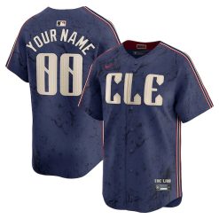 Custom Cleveland Guardians 2024 City Connect Jersey - All Stitched