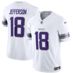 Justin Jefferson Minnesota Vikings Winter Warrior Vapor F.U.S.E Limited Jersey