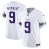 J.J. McCarthy Minnesota Vikings Winter Warrior Vapor F.U.S.E Limited Jersey