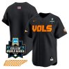 Tennessee Volunteers Blank College Baseball World Series Jersey - Black
