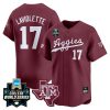 Jace Laviolette Texas A&M College Baseball World Series Jersey - Maroon