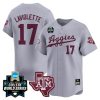 Jace Laviolette Texas A&M College Baseball World Series Jersey - Gray