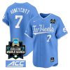 Vance Honeycutt North Carolina Tar Heels College Baseball World Series Jersey - Blue