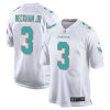 Odell Beckham Jr #3 Miami Dolphins White Stitched Jersey