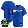Kentucky Wildcats College Baseball World Series Jersey - Blue