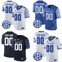 Kentucky Wildcats Football Custom Jersey